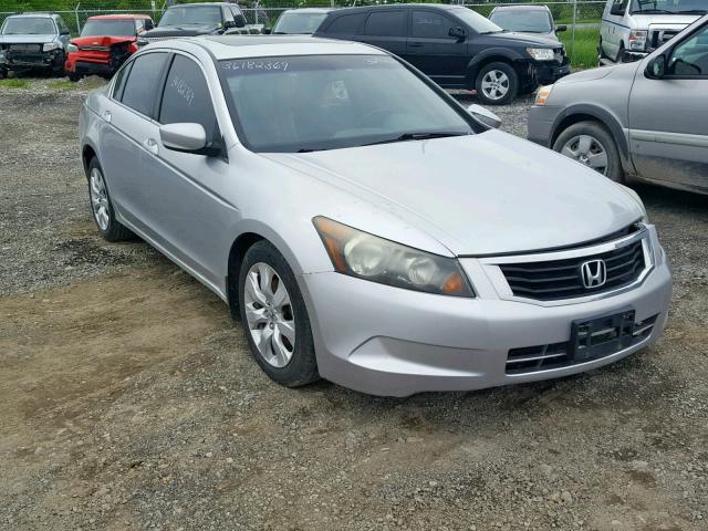 1HGCP268X8A803309 - 2008 HONDA ACCORD EXL SILVER photo 1