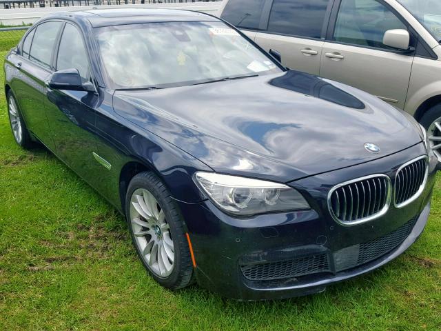 WBAYF4C51ED281951 - 2014 BMW 740 LXI BLUE photo 1