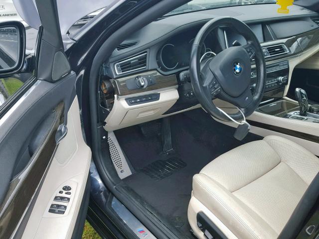 WBAYF4C51ED281951 - 2014 BMW 740 LXI BLUE photo 9
