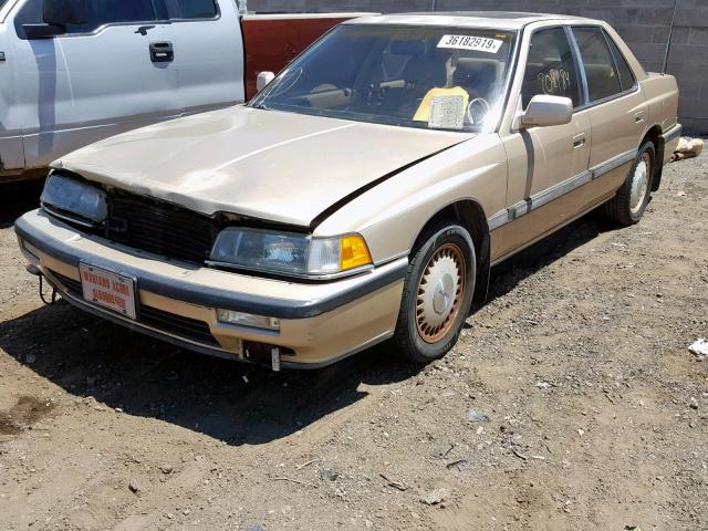 JH4KA4668LC006607 - 1990 ACURA LEGEND L GOLD photo 2