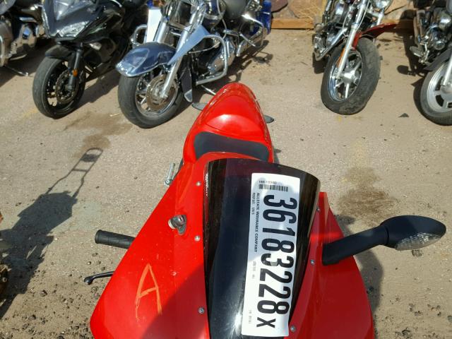 4MZHL04D293B01543 - 2009 BUELL 1125 R RED photo 6