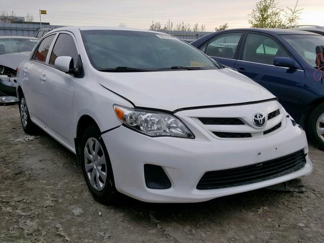 2T1BU4EE8DC088171 - 2013 TOYOTA COROLLA BA WHITE photo 1