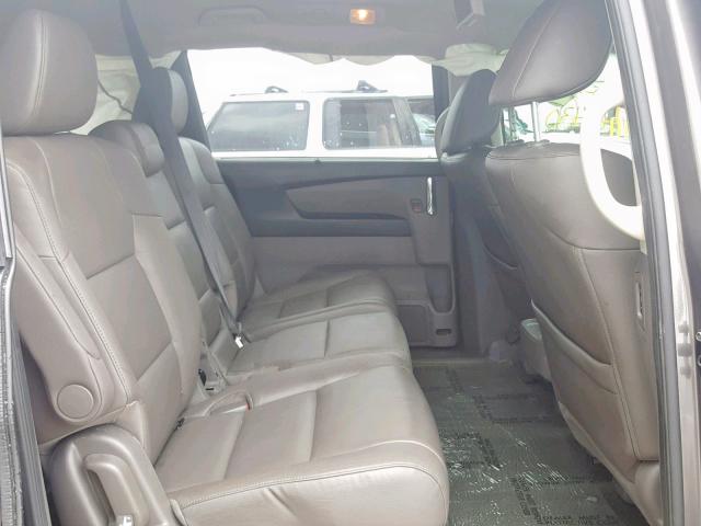 5FNRL5H67FB120814 - 2015 HONDA ODYSSEY EX GRAY photo 6