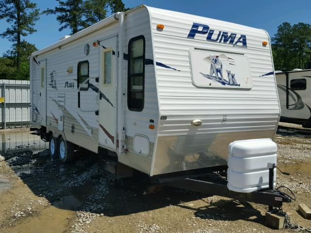 4X4TPUC268P019629 - 2008 TRAIL KING TRAILER WHITE photo 1