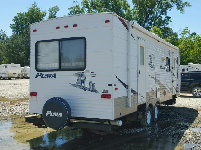 4X4TPUC268P019629 - 2008 TRAIL KING TRAILER WHITE photo 4