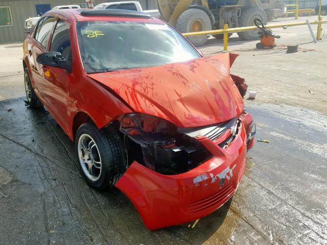 1G1AT58H997111498 - 2009 CHEVROLET COBALT LT RED photo 1