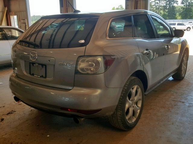 JM3ER2W36A0301423 - 2010 MAZDA CX-7 SILVER photo 4