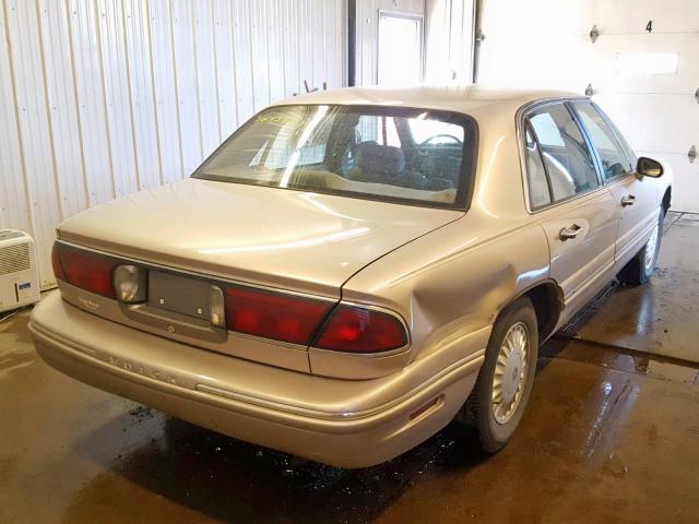 1G4HR52K1WH444143 - 1998 BUICK LESABRE LI BROWN photo 4