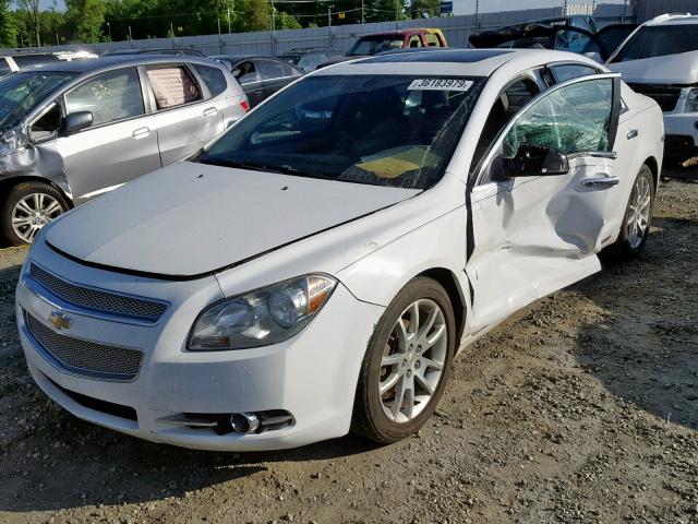 1G1ZE5E1XBF217958 - 2011 CHEVROLET MALIBU LTZ თეთრი ფოტო 2
