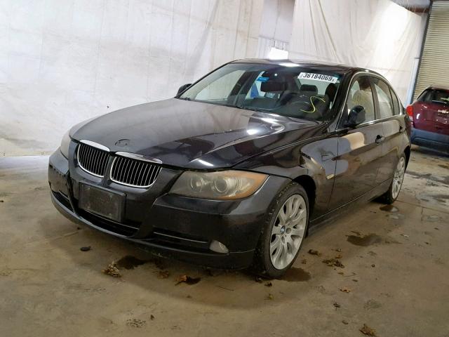 WBAVD33546KL51328 - 2006 BMW 330 XI BLACK photo 2