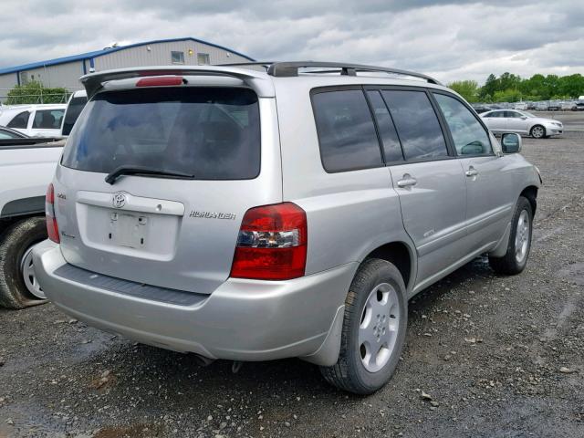 JTEEP21A070224069 - 2007 TOYOTA HIGHLANDER SILVER photo 4