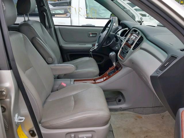 JTEEP21A070224069 - 2007 TOYOTA HIGHLANDER SILVER photo 5