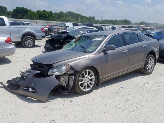 1G1ZG5E77CF171599 - 2012 CHEVROLET MALIBU LTZ 米色 照片 2