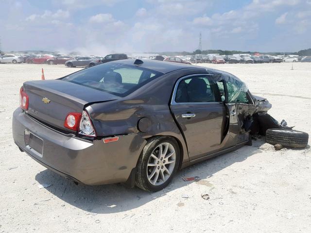 1G1ZG5E77CF171599 - 2012 CHEVROLET MALIBU LTZ 米色 照片 4