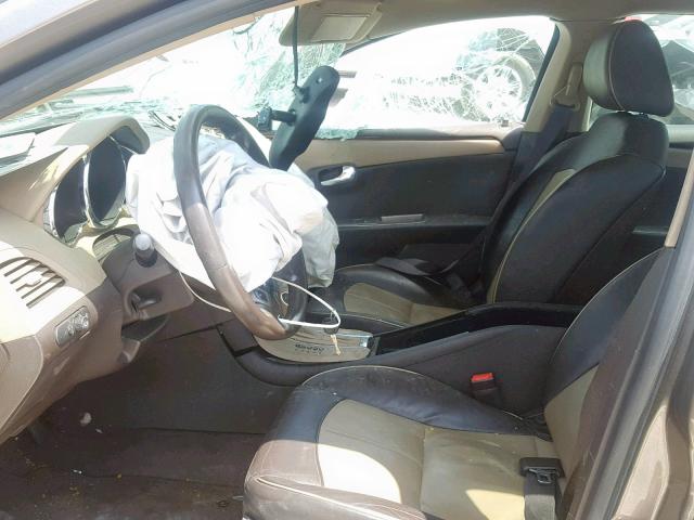 1G1ZG5E77CF171599 - 2012 CHEVROLET MALIBU LTZ 米色 照片 5