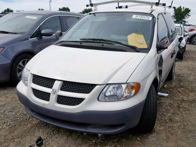 1D4GP21363B338335 - 2003 DODGE CARAVAN C/ WHITE photo 2