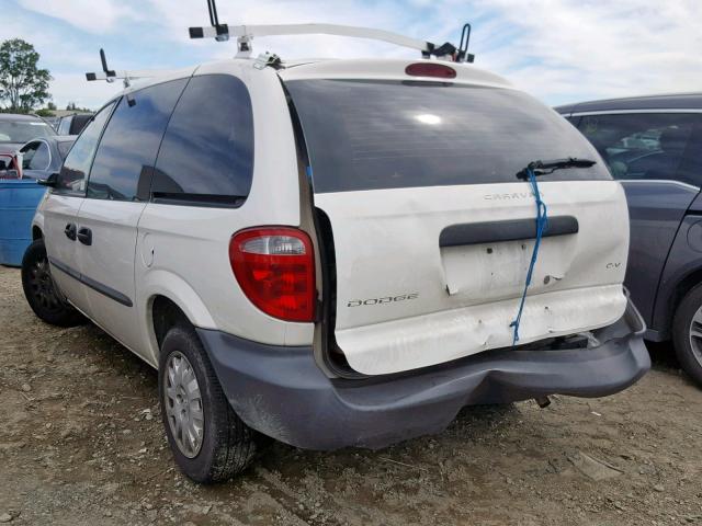 1D4GP21363B338335 - 2003 DODGE CARAVAN C/ WHITE photo 3