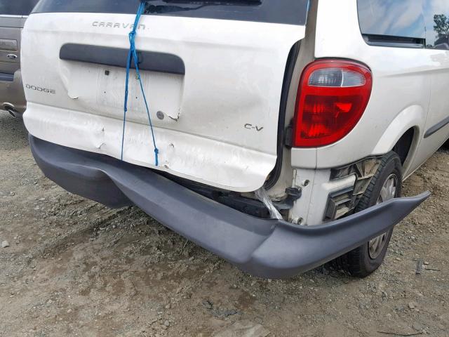 1D4GP21363B338335 - 2003 DODGE CARAVAN C/ WHITE photo 9