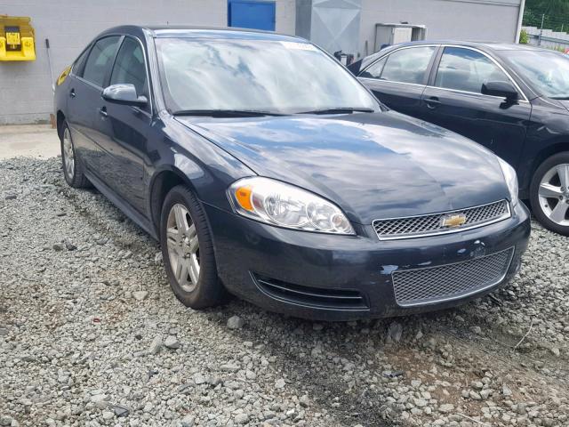 2G1WB5E33G1101819 - 2016 CHEVROLET IMPALA LIM GRAY photo 1