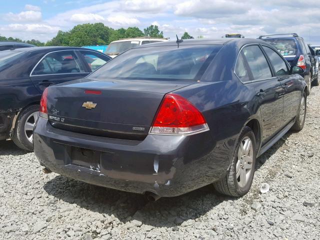 2G1WB5E33G1101819 - 2016 CHEVROLET IMPALA LIM GRAY photo 4