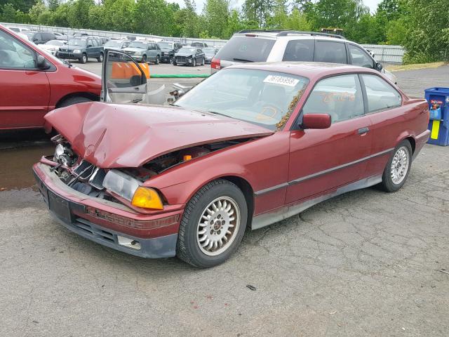 WBABE6316PJC12293 - 1993 BMW 318 IS AUT RED photo 2