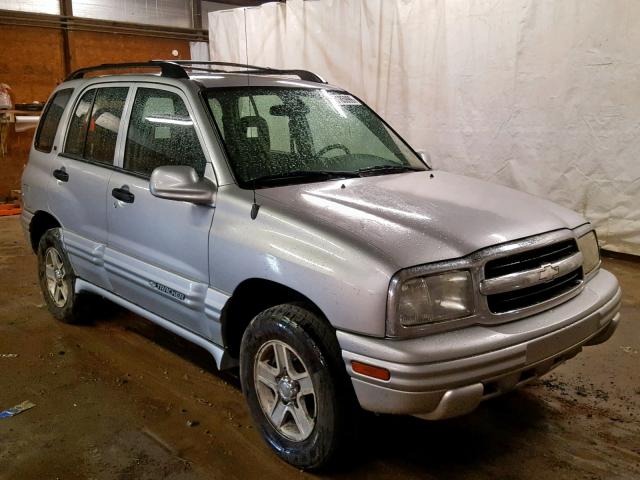 2CNBJ634X26914155 - 2002 CHEVROLET TRACKER LT SILVER photo 1