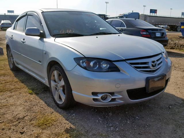 JM1BK323661536420 - 2006 MAZDA 3 S SILVER photo 1