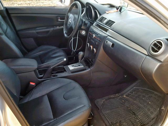 JM1BK323661536420 - 2006 MAZDA 3 S SILVER photo 5