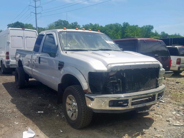 1FTWX31R08EC11542 - 2008 FORD F350 SRW S SILVER photo 1