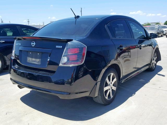 3N1AB6AP1CL701864 - 2012 NISSAN SENTRA 2.0 BLACK photo 4