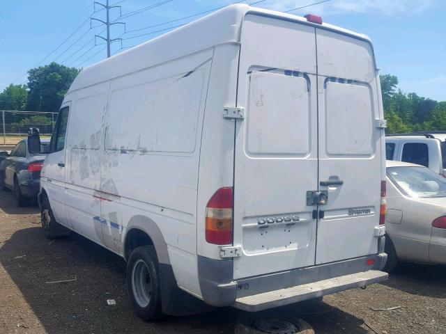 WD2PD444955745104 - 2005 DODGE SPRINTER WHITE photo 10