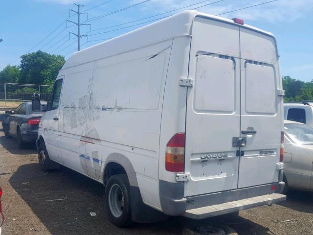 WD2PD444955745104 - 2005 DODGE SPRINTER WHITE photo 3