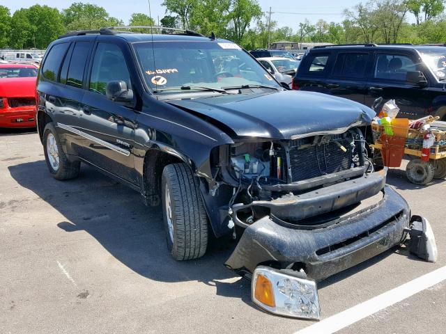 1GKDT13SX62121499 - 2006 GMC ENVOY BLACK photo 1