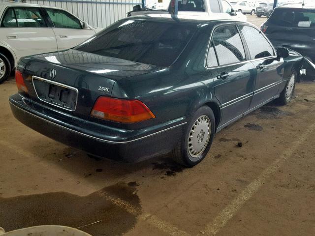 JH4KA9658VC004637 - 1997 ACURA 3.5RL GREEN photo 4