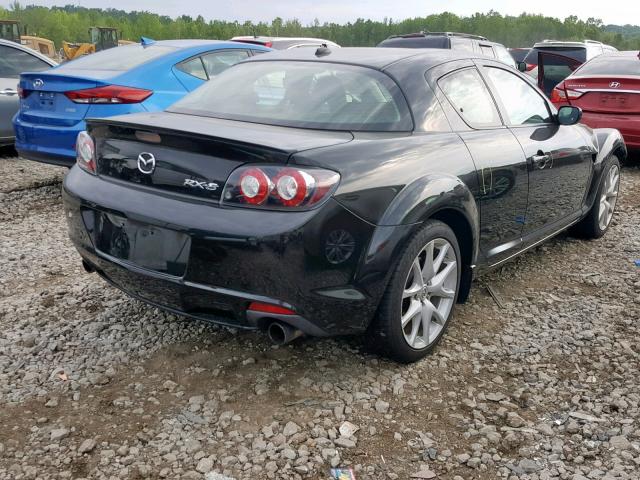 JM1FE1C48A0404634 - 2010 MAZDA RX8 BLACK photo 4