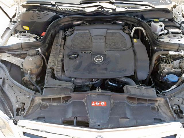 WDDHF5KB9DA763198 - 2013 MERCEDES-BENZ E 350 WHITE photo 7