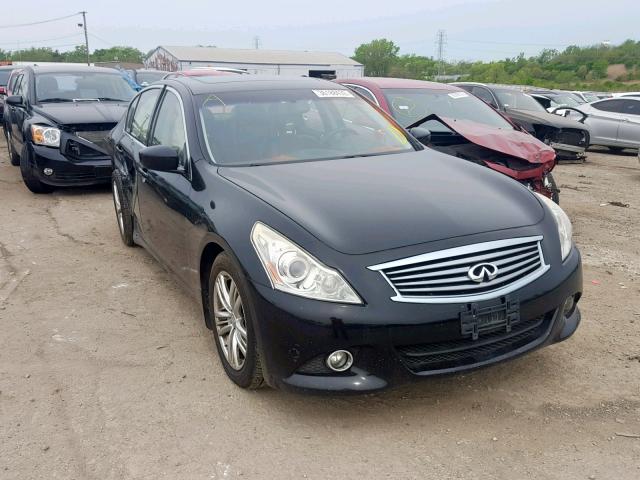 JN1CV6AR1BM353795 - 2011 INFINITI G37 BLACK photo 1