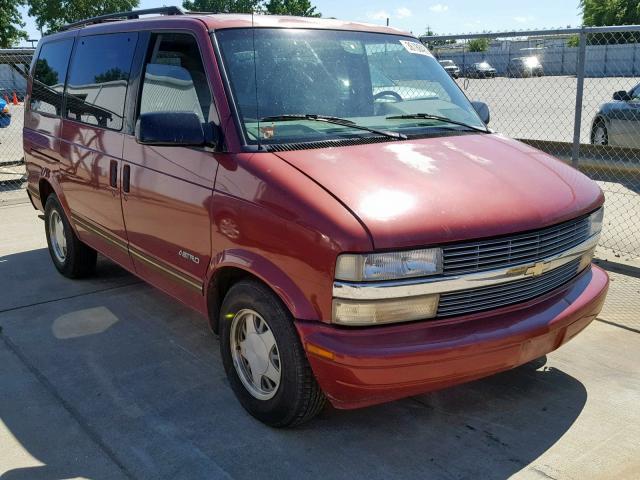 1GNDM19W3SB191530 - 1995 CHEVROLET ASTRO MAROON photo 1