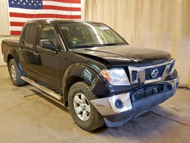 1N6AD0EV7AC434216 - 2010 NISSAN FRONTIER C BLACK photo 1