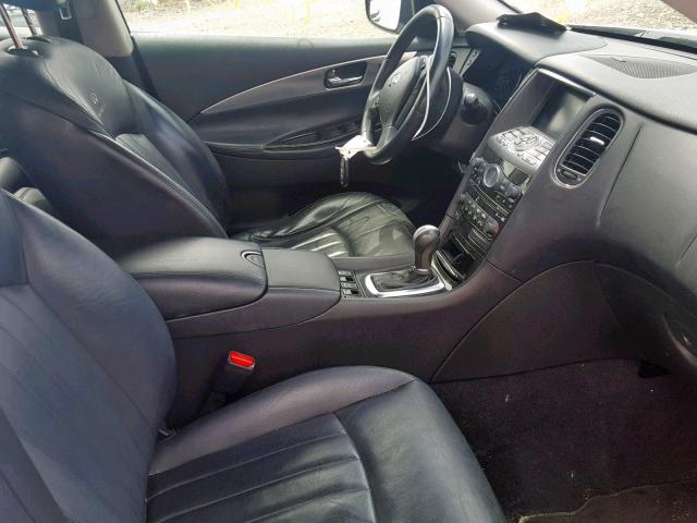 JNKAJ09F28M352069 - 2008 INFINITI EX35 BASE SILVER photo 5