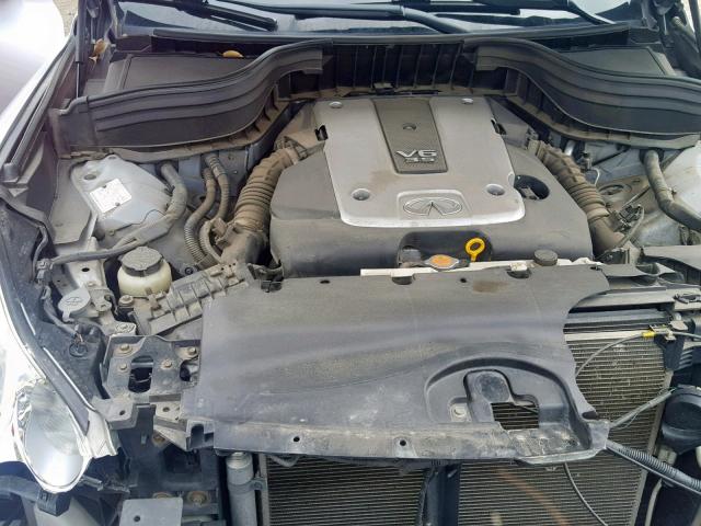 JNKAJ09F28M352069 - 2008 INFINITI EX35 BASE SILVER photo 7