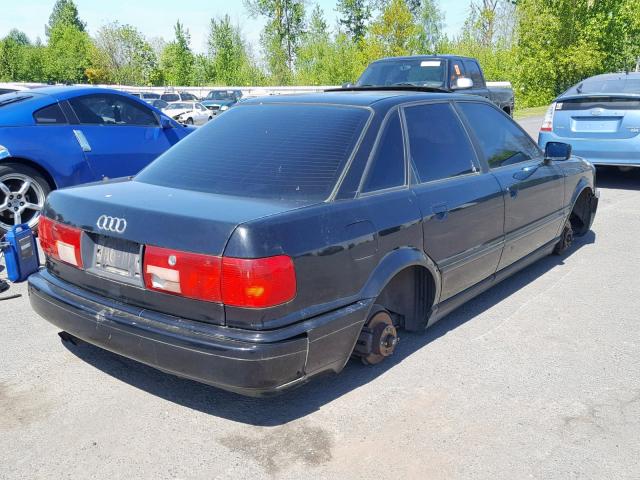 WAUBK88C7SA003939 - 1995 AUDI 90 BLACK photo 4