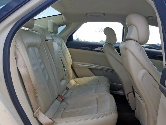 3LN6L2LUXER830094 - 2014 LINCOLN MKZ HYBRID TAN photo 6