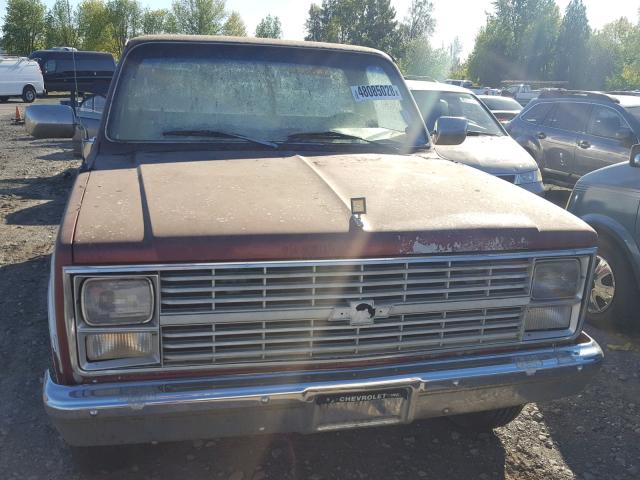 2GCGC24M4E1117607 - 1984 CHEVROLET C20 WHITE photo 10