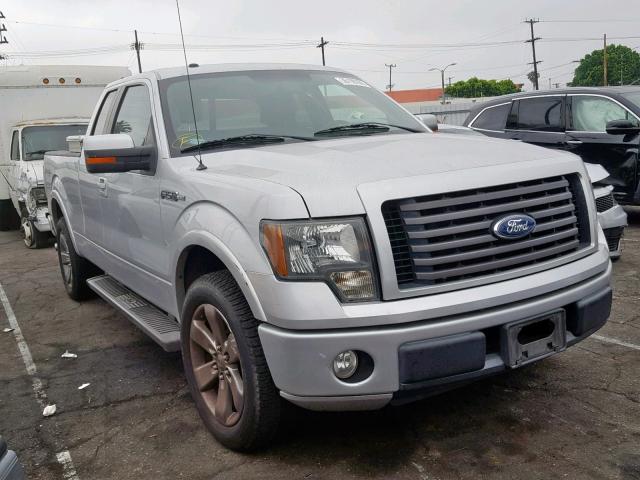 1FTFX1CV8AKE71239 - 2010 FORD F150 SUPER SILVER photo 1