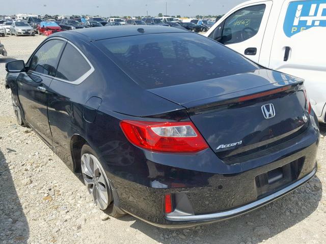 1HGCT1B86DA007968 - 2013 HONDA ACCORD EXL BLACK photo 3