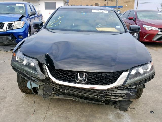 1HGCT1B86DA007968 - 2013 HONDA ACCORD EXL BLACK photo 9