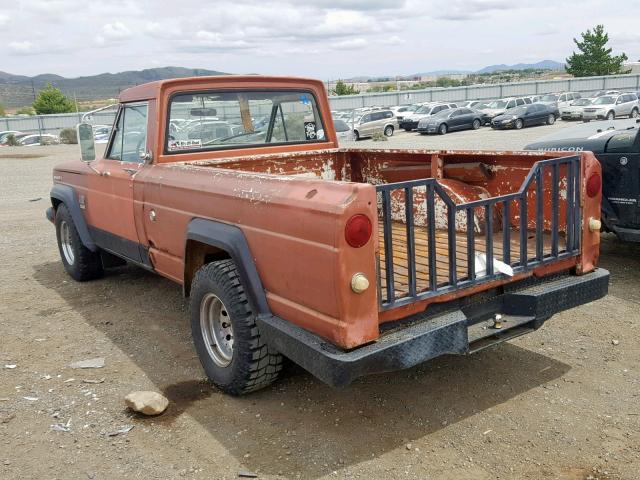 2406X100620 - 1967 JEEP J20 BROWN photo 3