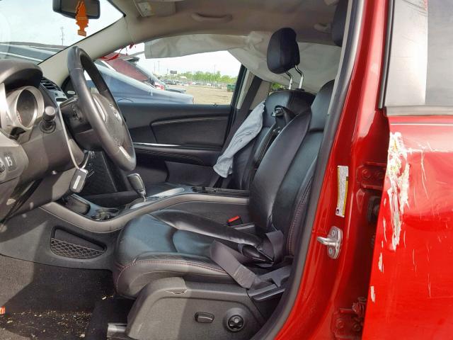 3C4PDCEG3FT683169 - 2015 DODGE JOURNEY R/ RED photo 5