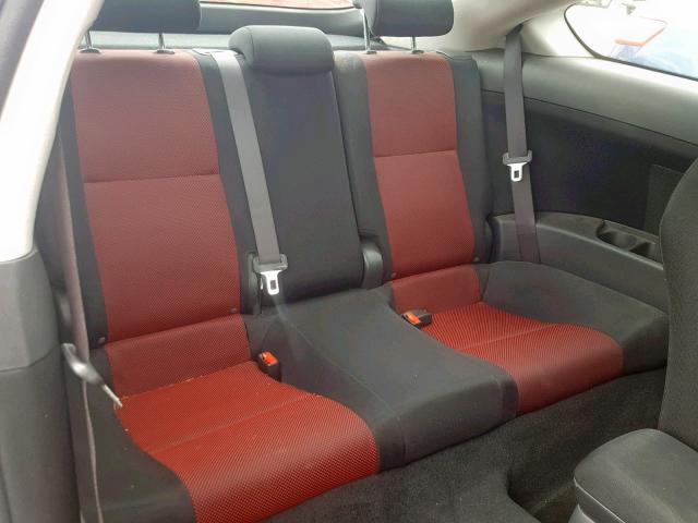 JTKDE167990300560 - 2009 TOYOTA SCION TC შავი ფოტო 6